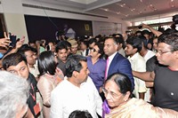 Sachin and Anushka Launching Vijayawada PVP Square Photos